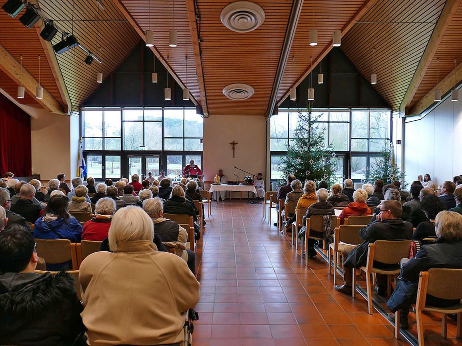 2. Weihnachtstag Heilige Messe im Haus des Gastes (Foto: Karl-Franz Thiede)